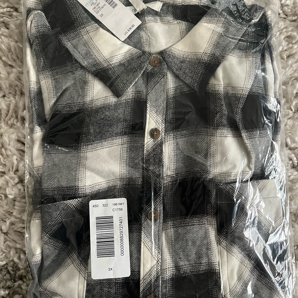 Plaid Flannel Shirt